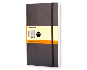 Блокнот Moleskine Classic Soft Pocket A6 96 листов черный в линейку на сшивке (90x140 мм)